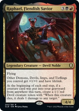 Image for Raphael, Fiendish Savior (292) [Commander Legends: Battle for Baldur's Gate] - Magic: The Gathering