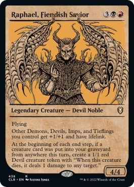 Image for Raphael, Fiendish Savior (Showcase) (438) [Commander Legends: Battle for Baldur's Gate] - Magic: The Gathering
