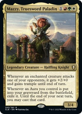 Image for Mazzy, Truesword Paladin (283) [Commander Legends: Battle for Baldur's Gate] - Magic: The Gathering