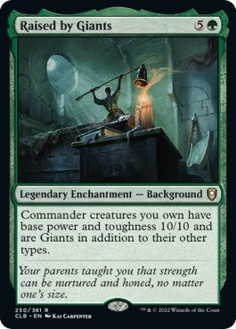 Image for Raised by Giants (250) [Commander Legends: Battle for Baldur's Gate] - Magic: The Gathering