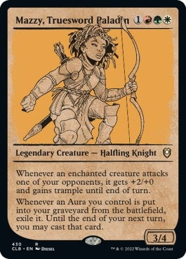 Image for Mazzy, Truesword Paladin (Showcase) (430) [Commander Legends: Battle for Baldur's Gate] - Magic: The Gathering