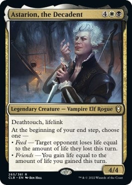 Image for Astarion, the Decadent (265) [Commander Legends: Battle for Baldur's Gate] - Magic: The Gathering