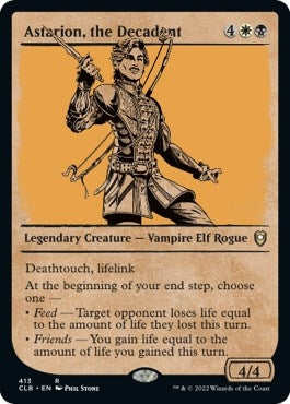 Image for Astarion, the Decadent (Showcase) (413) [Commander Legends: Battle for Baldur's Gate] - Magic: The Gathering