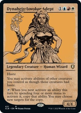 Image for Dynaheir, Invoker Adept (Showcase) (421) [Commander Legends: Battle for Baldur's Gate] - Magic: The Gathering
