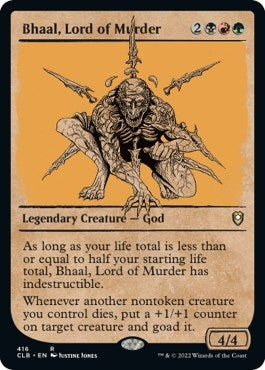 Image for Bhaal, Lord of Murder (Showcase) (416) [Commander Legends: Battle for Baldur's Gate] - Magic: The Gathering