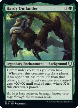 Image for Hardy Outlander (235) [Commander Legends: Battle for Baldur's Gate] - Magic: The Gathering
