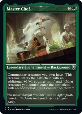 Image for Master Chef (Foil Etched) (519) [Commander Legends: Battle for Baldur's Gate] - Magic: The Gathering