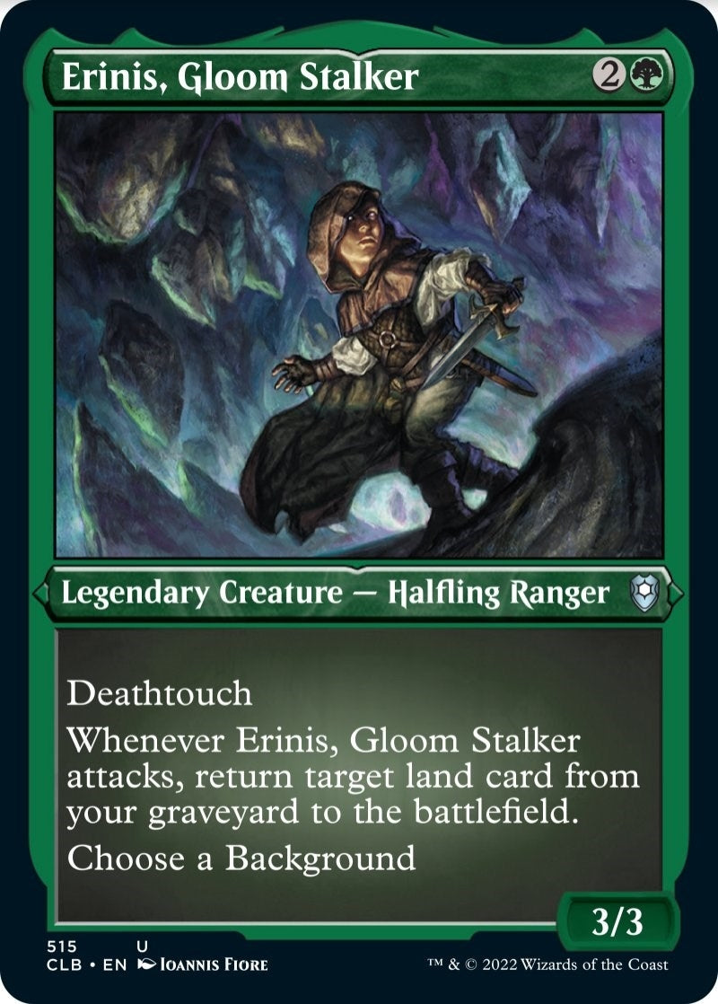 Image for Erinis, Gloom Stalker (Foil Etched) (515) [Commander Legends: Battle for Baldur's Gate] - Magic: The Gathering