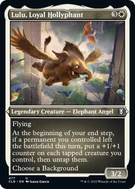 Image for Lulu, Loyal Hollyphant (Foil Etched) (477) [Commander Legends: Battle for Baldur's Gate] - Magic: The Gathering