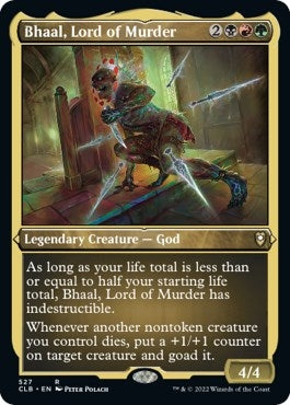 Image for Bhaal, Lord of Murder (Foil Etched) (527) [Commander Legends: Battle for Baldur's Gate] - Magic: The Gathering