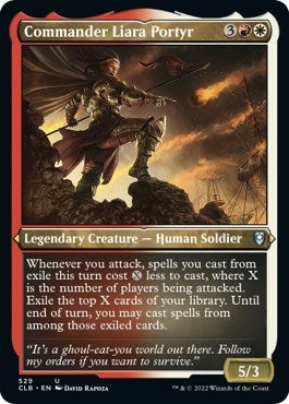 Image for Commander Liara Portyr (Foil Etched) (529) [Commander Legends: Battle for Baldur's Gate] - Magic: The Gathering
