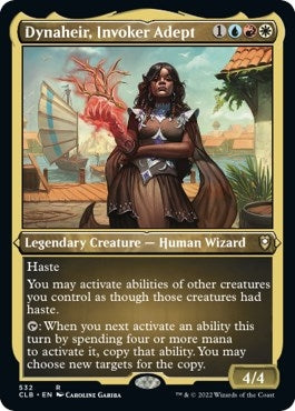 Image for Dynaheir, Invoker Adept (Foil Etched) (532) [Commander Legends: Battle for Baldur's Gate] - Magic: The Gathering