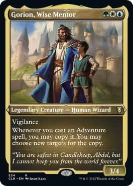 Image for Gorion, Wise Mentor (Foil Etched) (534) [Commander Legends: Battle for Baldur's Gate] - Magic: The Gathering
