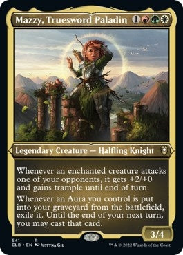 Image for Mazzy, Truesword Paladin (Foil Etched) (541) [Commander Legends: Battle for Baldur's Gate] - Magic: The Gathering