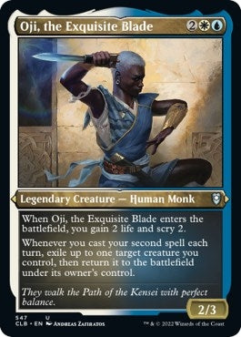 Image for Oji, the Exquisite Blade (Foil Etched) (547) [Commander Legends: Battle for Baldur's Gate] - Magic: The Gathering
