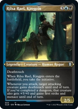 Image for Rilsa Rael, Kingpin (Foil Etched) (550) [Commander Legends: Battle for Baldur's Gate] - Magic: The Gathering