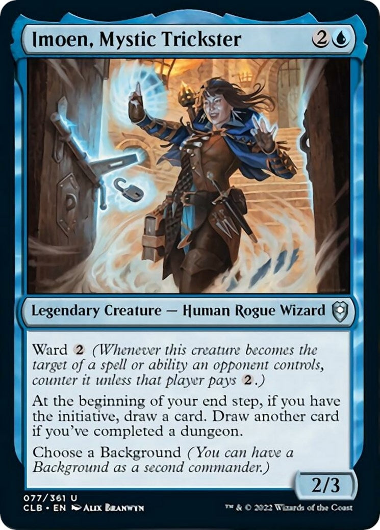 Image for Imoen, Mystic Trickster (77) [Commander Legends: Battle for Baldur's Gate] - Magic: The Gathering