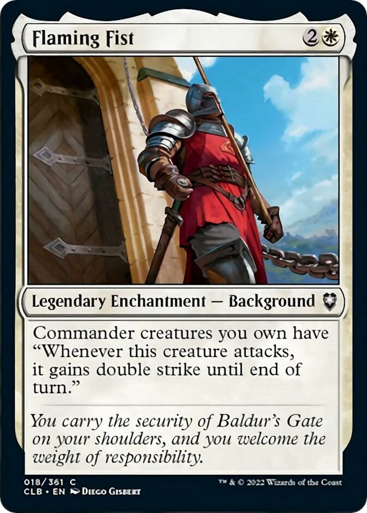 Image for Flaming Fist (18) [Commander Legends: Battle for Baldur's Gate] - Magic: The Gathering