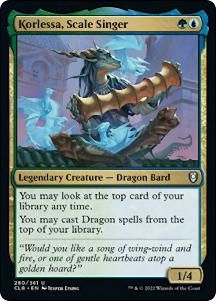 Image for Korlessa, Scale Singer (280) [Commander Legends: Battle for Baldur's Gate] - Magic: The Gathering