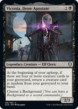 Image for Viconia, Drow Apostate (156) [Commander Legends: Battle for Baldur's Gate] - Magic: The Gathering