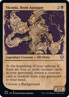 Image for Viconia, Drow Apostate (Showcase) (394) [Commander Legends: Battle for Baldur's Gate] - Magic: The Gathering