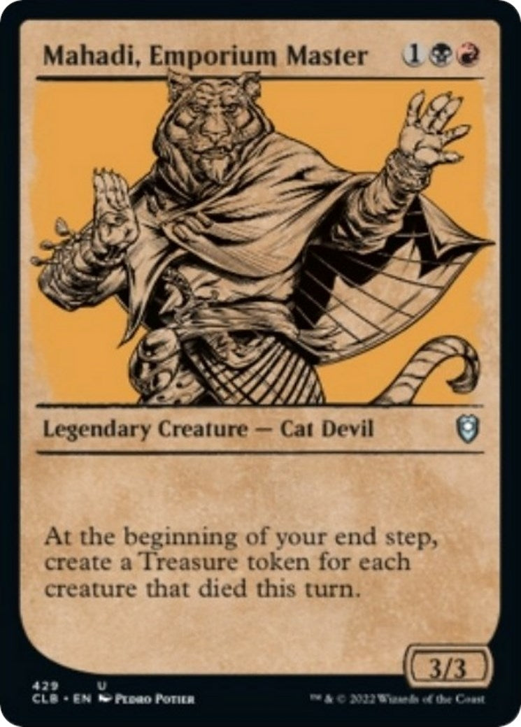 Image for Mahadi, Emporium Master (Showcase) (429) [Commander Legends: Battle for Baldur's Gate] - Magic: The Gathering