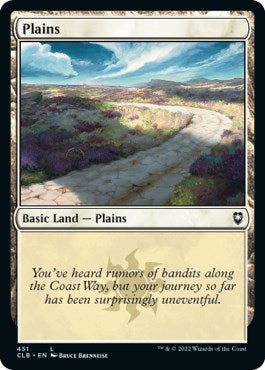 Image for Plains (451) (451) [Commander Legends: Battle for Baldur's Gate] - Magic: The Gathering
