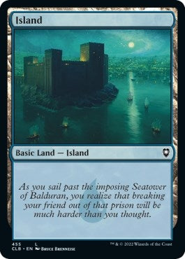 Image for Island (455) (455) [Commander Legends: Battle for Baldur's Gate] - Magic: The Gathering