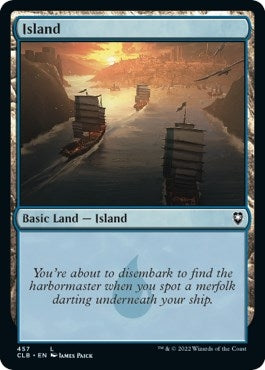Image for Island (457) (457) [Commander Legends: Battle for Baldur's Gate] - Magic: The Gathering