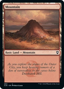 Image for Mountain (463) (463) [Commander Legends: Battle for Baldur's Gate] - Magic: The Gathering