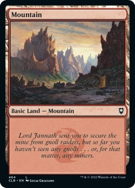 Image for Mountain (464) (464) [Commander Legends: Battle for Baldur's Gate] - Magic: The Gathering