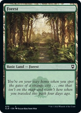 Image for Forest (470) (470) [Commander Legends: Battle for Baldur's Gate] - Magic: The Gathering