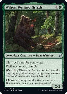 Image for Wilson, Refined Grizzly (261) [Commander Legends: Battle for Baldur's Gate] - Magic: The Gathering