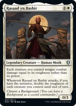 Image for Rasaad yn Bashir (37) [Commander Legends: Battle for Baldur's Gate] - Magic: The Gathering