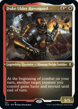 Image for Duke Ulder Ravengard (Foil Etched) (531) [Commander Legends: Battle for Baldur's Gate] - Magic: The Gathering