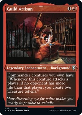 Image for Guild Artisan (Foil Etched) (505) [Commander Legends: Battle for Baldur's Gate] - Magic: The Gathering