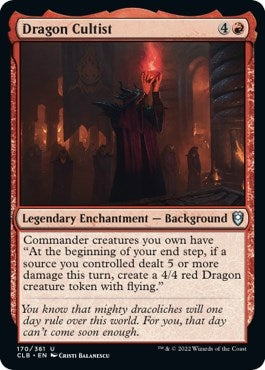 Image for Dragon Cultist (170) [Commander Legends: Battle for Baldur's Gate] - Magic: The Gathering