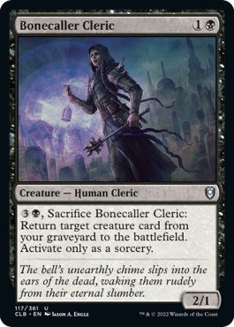 Image for Bonecaller Cleric (117) [Commander Legends: Battle for Baldur's Gate] - Magic: The Gathering