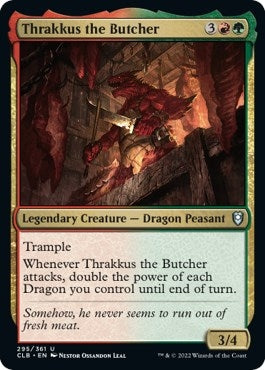 Image for Thrakkus the Butcher (295) [Commander Legends: Battle for Baldur's Gate] - Magic: The Gathering