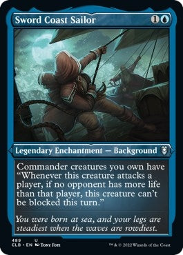 Image for Sword Coast Sailor (Foil Etched) (489) [Commander Legends: Battle for Baldur's Gate] - Magic: The Gathering
