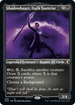 Image for Shadowheart, Dark Justiciar (Foil Etched) (499) [Commander Legends: Battle for Baldur's Gate] - Magic: The Gathering