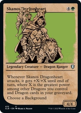 Image for Skanos Dragonheart (Showcase) (410) [Commander Legends: Battle for Baldur's Gate] - Magic: The Gathering