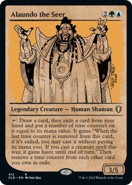 Image for Alaundo the Seer (Showcase) (412) [Commander Legends: Battle for Baldur's Gate] - Magic: The Gathering