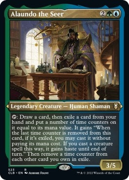 Image for Alaundo the Seer (Foil Etched) (523) [Commander Legends: Battle for Baldur's Gate] - Magic: The Gathering