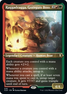 Image for Raggadragga, Goreguts Boss (Foil Etched) (548) [Commander Legends: Battle for Baldur's Gate] - Magic: The Gathering