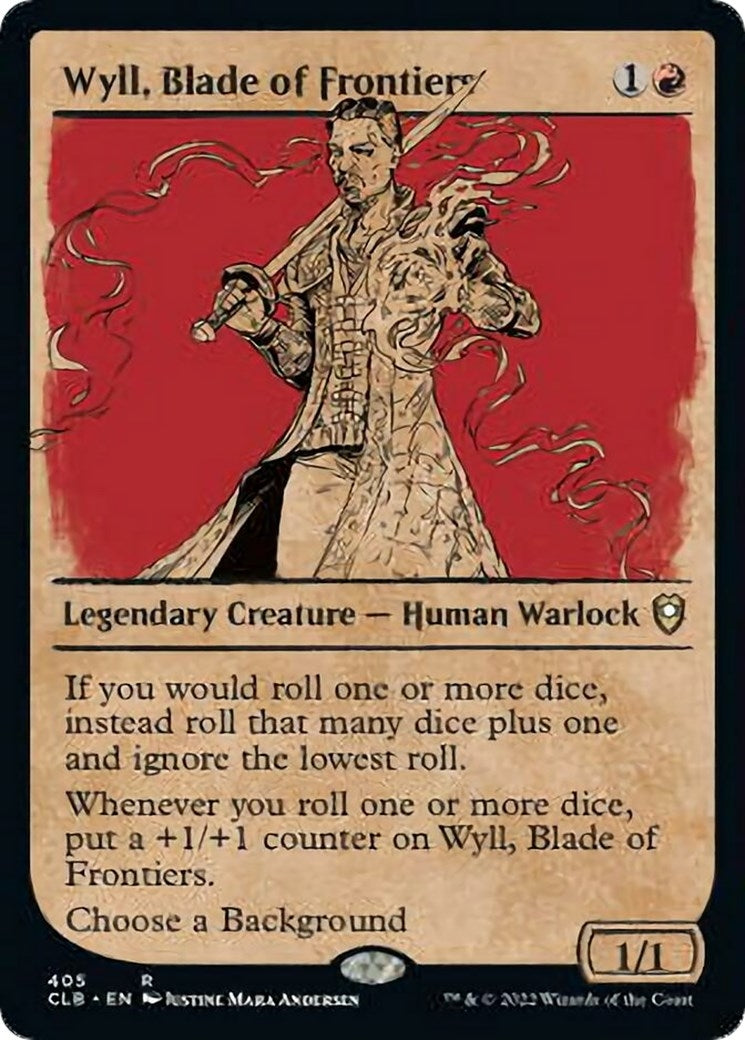 Image for Wyll, Blade of Frontiers (Showcase) (405) [Commander Legends: Battle for Baldur's Gate] - Magic: The Gathering