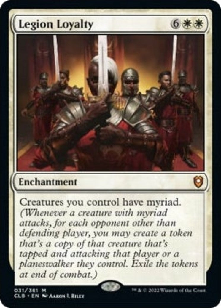 Image for Legion Loyalty (31) [Commander Legends: Battle for Baldur's Gate] - Magic: The Gathering