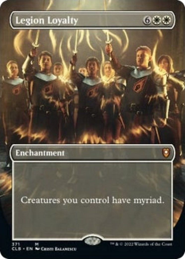 Image for Legion Loyalty (Borderless) (371) [Commander Legends: Battle for Baldur's Gate] - Magic: The Gathering