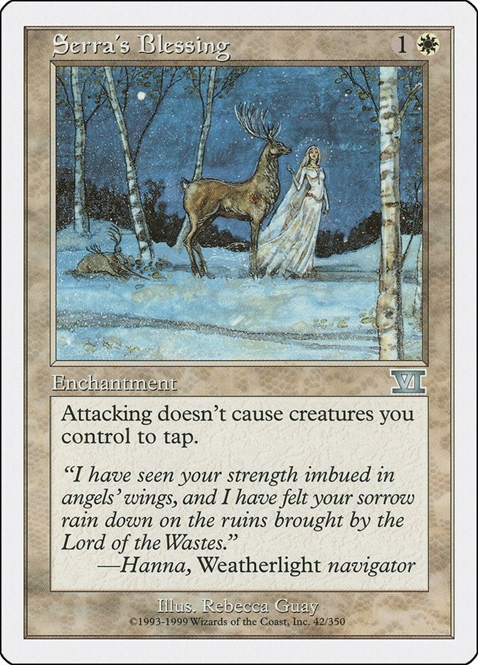 Image for Serra's Blessing (42) [Classic Sixth Edition] - Magic: The Gathering