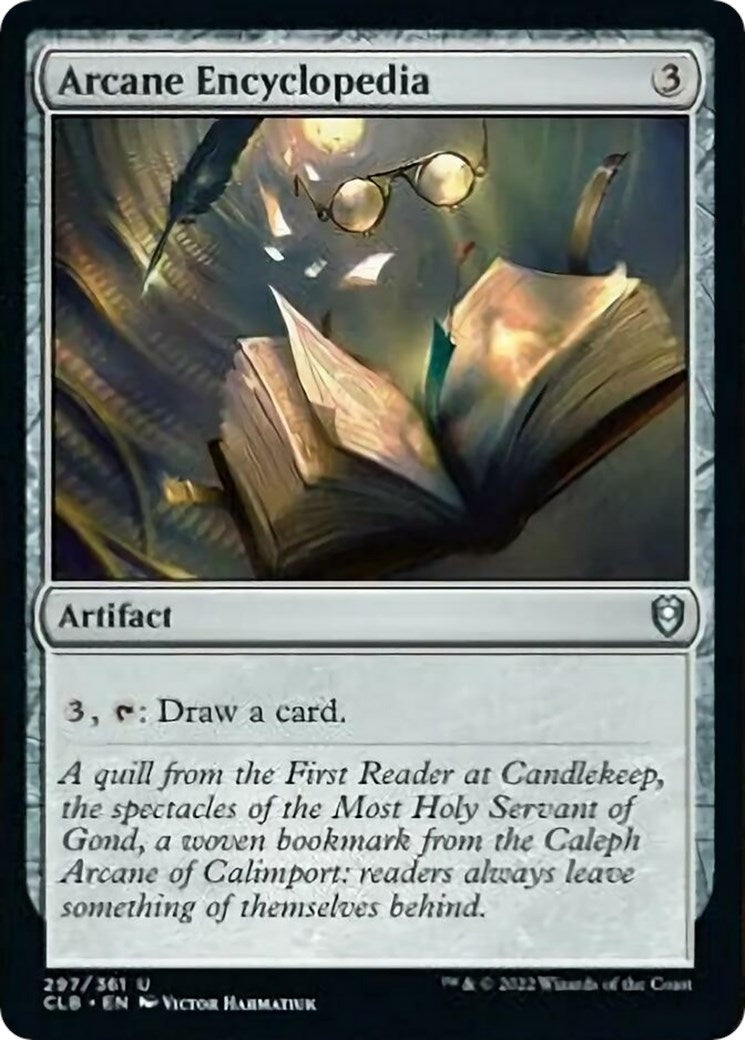 Image for Arcane Encyclopedia (297) [Commander Legends: Battle for Baldur's Gate] - Magic: The Gathering